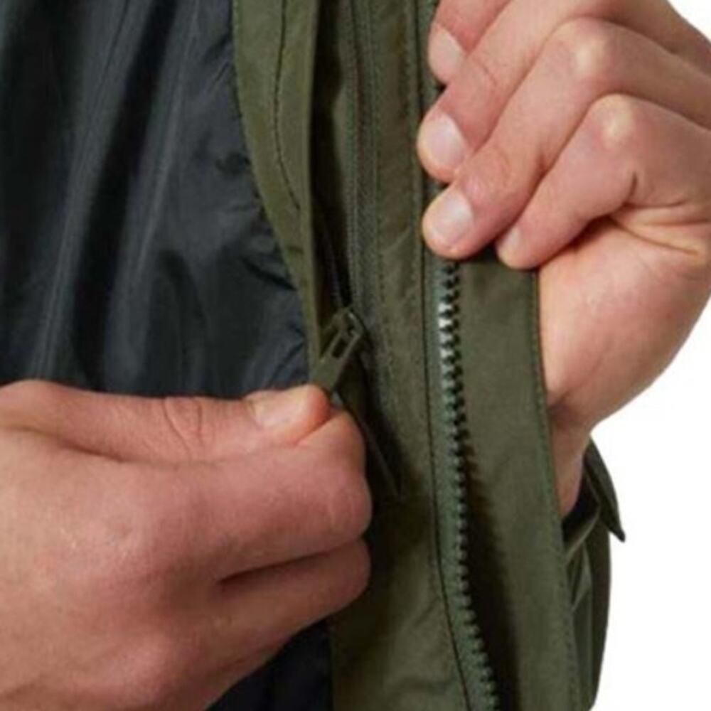 Helly Hansen Men's Utility Green Dubliner Waterproof Jacket Size L - Picture 10 of 11
